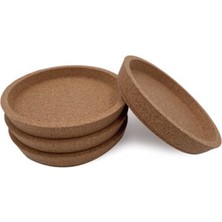 2 Adet Touch Me Mantar Bardak Altlığı 4'lü  (Hp-Cc-10)