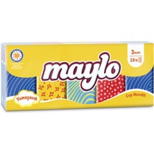 4 Adet Maylo Cep Mendili 10'lu Paket