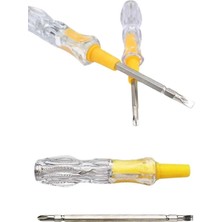 İlk El Grup Çift Uçlu Kontrol Kalemi Elektrik Test Kalemi Şeffaf