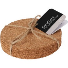 2 Adet Koopman Mantar 6'lı Bardak Altlığı