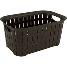 6 Adet Sağlam Bambu Dikdörtgen Sepet