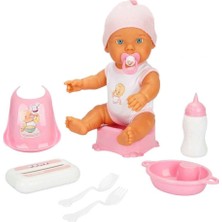 Aylina Mey Ithalat® Doktor Zamanı Sesli Bebek Seti 35 cm