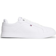 Tommy Hilfiger Beyaz Erkek Sneaker Icon Court Lıght Ess