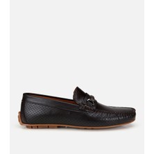 Hotiç 02AYH319480A480 ERKEK Deri Kahverengi Tokalı Günlük Loafer