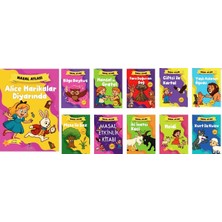 Masal Atlası (10 Hikaye Kitabı / Aktivite Kitabı Hediyeli / Boyama Etkinlikli)