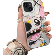 Ucuc iPhone 15 Uyumlu Sert Akrilik Arka Silikon Kenar Lens Koruma Kılıf