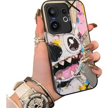 Ucuc Vivo X200 Fe Uyumlu Sert Akrilik Arka Silikon Kenar Lens Koruma Kılıf