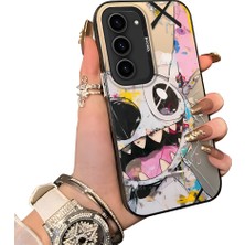 Ucuc Samsung Galaxy S23 Uyumlu Sert Akrilik Arka Silikon Kenar Lens Koruma Kılıf