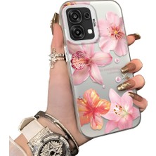 Ucuc Oppo A6 Pro 4g/5g Uyumlu Sert Akrilik Arka Silikon Kenar Lens Koruma Kılıf