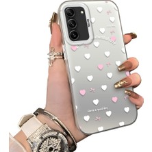 Ucuc Samsung Galaxy S21 Fe 5g Uyumlu Sert Akrilik Arka Silikon Kenar Lens Koruma Kılıf