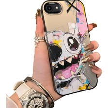 Ucuc iPhone 7/8/se 2020 2022 Uyumlu Sert Akrilik Arka Silikon Kenar Lens Koruma Kılıf