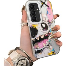 Ucuc Samsung Galaxy S25 Fe Uyumlu Sert Akrilik Arka Silikon Kenar Lens Koruma Kılıf