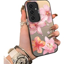 Ucuc Samsung Galaxy S24 Plus Uyumlu Sert Akrilik Arka Silikon Kenar Lens Koruma Kılıf