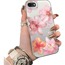 Ucuc iPhone 7/8/se 2020 2022 Uyumlu Sert Akrilik Arka Silikon Kenar Lens Koruma Kılıf