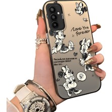 Ucuc Samsung Galaxy M23/M13 Uyumlu Sert Akrilik Arka Silikon Kenar Lens Koruma Kılıf