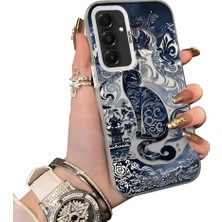 Ucuc Samsung Galaxy A16 Uyumlu Sert Akrilik Arka Silikon Kenar Lens Koruma Kılıf