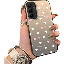 Ucuc Samsung Galaxy A15 Uyumlu Sert Akrilik Arka Silikon Kenar Lens Koruma Kılıf