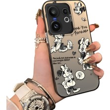 Ucuc Vivo X200 Fe Uyumlu Sert Akrilik Arka Silikon Kenar Lens Koruma Kılıf