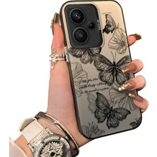 Ucuc Redmi Note 13 Pro Plus+ 5g Uyumlu Sert Akrilik Arka Silikon Kenar Lens Koruma Kılıf