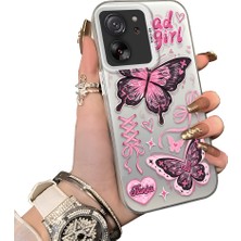 Ucuc Mi 13T Pro/mi 13T Uyumlu Sert Akrilik Arka Silikon Kenar Lens Koruma Kılıf