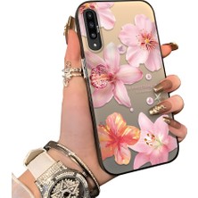 Ucuc Samsung Galaxy A50/A50S/A30S Uyumlu Sert Akrilik Arka Silikon Kenar Lens Koruma Kılıf