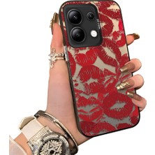 Ucuc Redmi Note 13 4g Uyumlu Sert Akrilik Arka Silikon Kenar Lens Koruma Kılıf