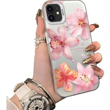 Ucuc iPhone 11 Uyumlu Sert Akrilik Arka Silikon Kenar Lens Koruma Kılıf