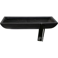 Greenmall Passum S Saksı Siyah