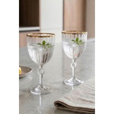 Rakle Elite Gold 4'lü Kadeh Seti 270 cc