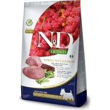N&D Quinoa Weight Management Kuzu Yetişkin Köpek Maması Mini 2.5 Kg