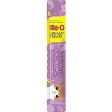 ‎Me-O MeO Ton Balıklı Deniz Taraklı Kremalı Kedi Ödül Maması Tekli 15 Gr