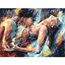 Womb Hobby Arzu Sayılarla Boyama Seti 60X75 cm Tuvale Gerili Renkli Sanatsal Malzeme