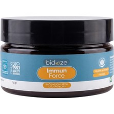Bidoze Immun Force Doğal Karışım 120 Gr. | Propolis, Arı Sütü, Kara Mürver