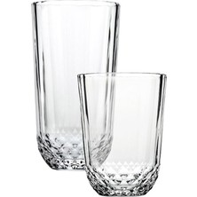 Paşabahçe 12 Parça Dıony Su ve Meşrubat Takımı Şeffaf Cam ile Bulaşık Makinesinde Yıkanabilir