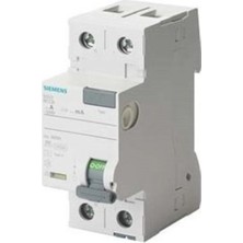 Siemens 5SV5312-6 30mA 1x25A Kaçak Akım Koruma Rölesi A Tip
