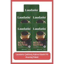 Laudatio Çekilmiş Kahve Klasik 500 gr X5 Adet