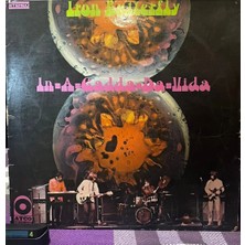 Plakantik Iron Butterfly - In-A-Gadda-Da-Vida (1968) Atco Records Sd 33-250 - Orijinal Us Baskı Lp