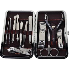 Nexgen Özel Çantasında Profesyonel Manikür Pedikür Seti (12 Parça)