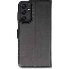 Dimeles Mey Ithalat®  Samsung Galaxy A15 4g Kılıf Trend S Plus Kapaklı Kılıf - Siyah