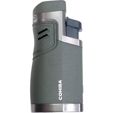 Cohiba Haki Yeşil Dört Torch Puro Çakmak CCM0885