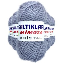 MiraLive 5 Adet Mimoza Kristal Işıltılı Şal Patik Yelek Ipi 06