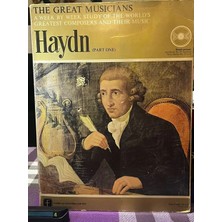 Plakantik The Great Musicians Haydn (Part One) - Symphony No. 94 'surprise' & Piano Sonata No. 37 In D - 33 1/3 R.p.m. Lp Plak