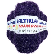 MiraLive 5 Adet Mimoza Kristal Işıltılı Şal Patik Yelek Ipi 109