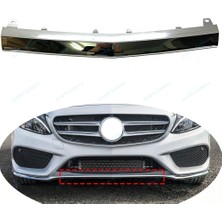 TŞT Mercedes C Class Ön Tampon Bandı Nikelaj Alt Amg 2013- (Oem No:  A2058851574)