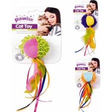 Pawise Kuyruklu Peluş Top Kedi Oyuncağı