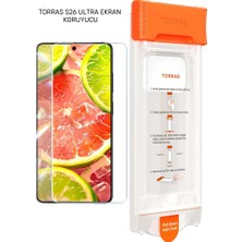 Torras Samsung Galaxy S26 Ultra Origarmor Cam Ekran Koruyucu Şeffaf