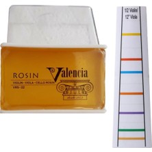 Happypotam Valencia Reçine (4/4 Renkli Nota Etiketi Hediye)