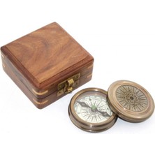 Ecoport Ahşap Kutulu Pusula Model 1