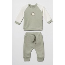 CiccimBaby Ciccim Baby 2li Takım Aslanlı Yeşil