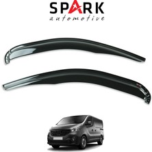 Spark Oto Aksesuar Renault Trafic 2014-2019 Yıl Aralığı Uyumlu Cam Rüzgarlığı 2 Parça